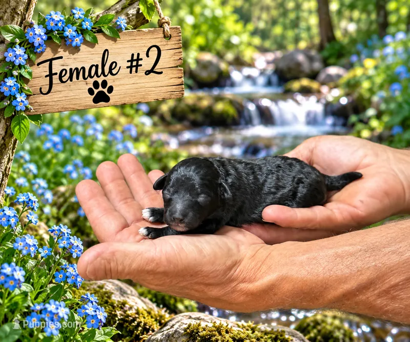 Female #2 – Poodle - Toy  puppy for sale in Blue Ridge, GA