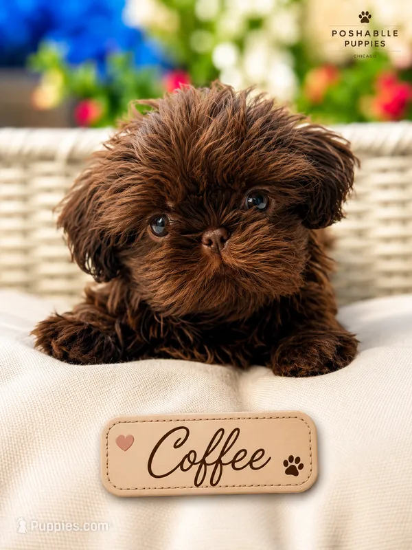 Coffee – Shih Tzu puppy for sale in Addison, IL
