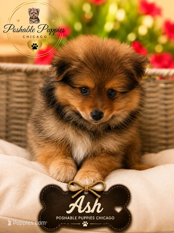 Ash – Pomeranian puppy for sale in Addison, IL