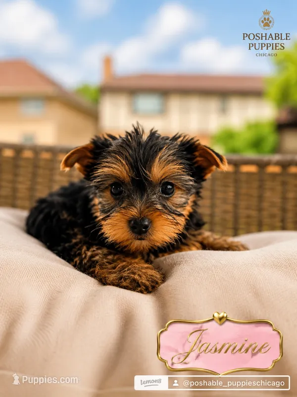 Jasmine – Yorkshire Terrier puppy for sale in Addison, IL