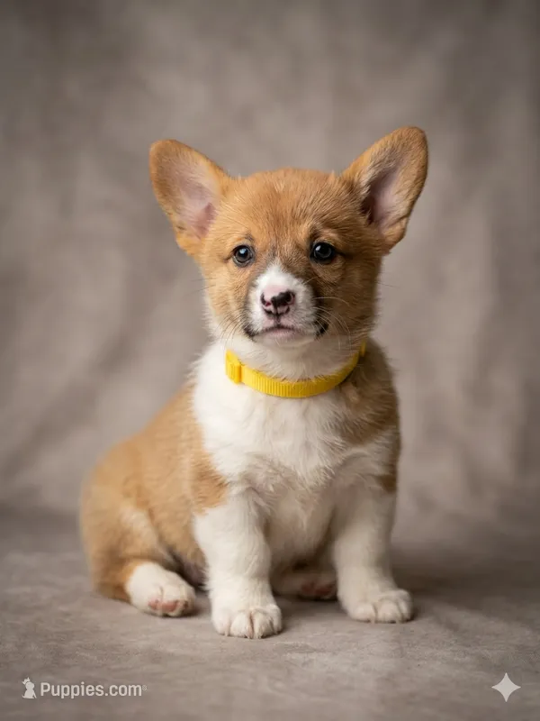 Yellow Collar Female - Pembroke – Pembroke Welsh Corgi puppy for sale in Luther, OK
