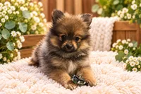 Vestie, a female Pomeranian for sale in Spring Grove, IL – 1 of 1