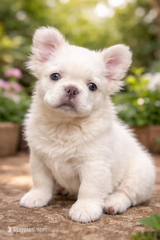 Platinum Fluffy Male – French Bulldog puppy for sale in Dallas, TX