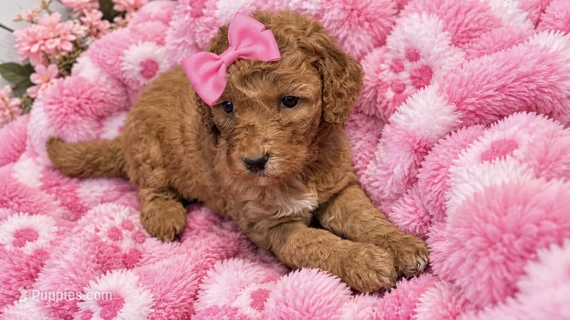 Sweetsie Girl – Miniature Goldendoodle puppy for sale in Farmville, NC
