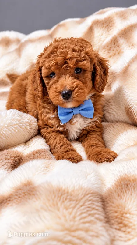 Bubs – Miniature Goldendoodle puppy for sale in Farmville, NC