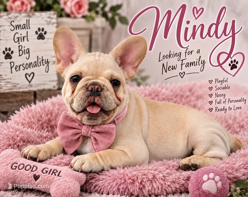 Mindy  – French Bulldog puppy for sale in Checotah, OK