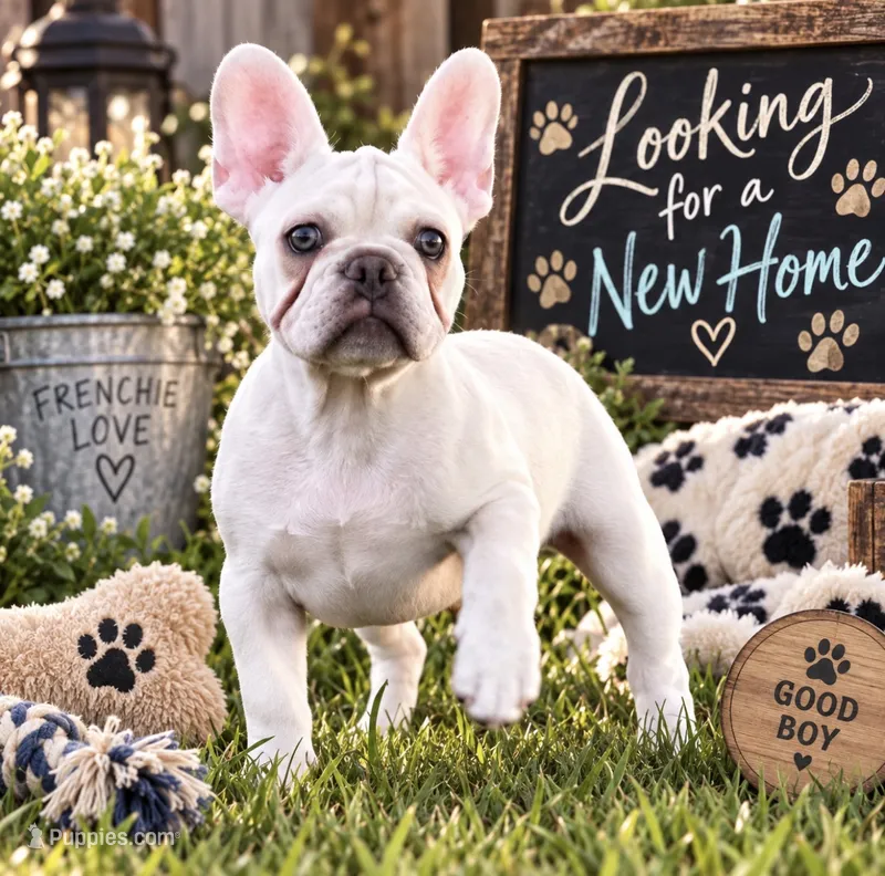Polar- REDUCED LIMITED TIME- HURRY  – French Bulldog puppy for sale in Checotah, OK