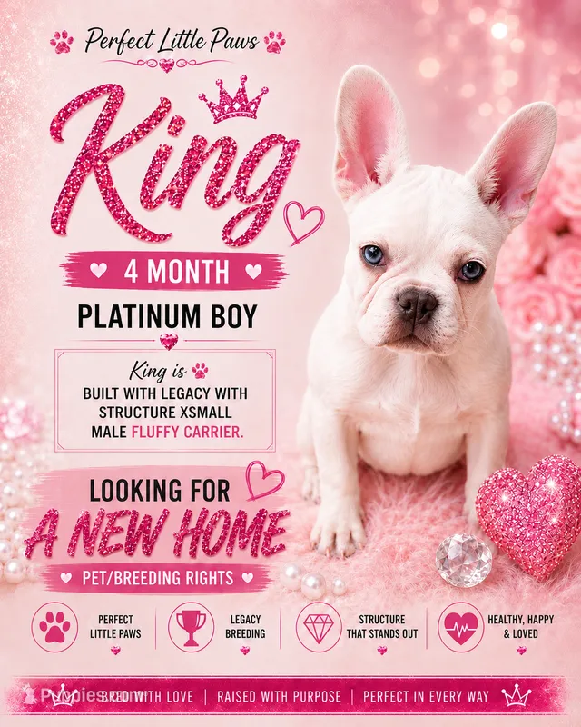 King $1295 🩵BlueEyes🩵MorhersDay Special! – French Bulldog puppy for sale in Deltona, FL