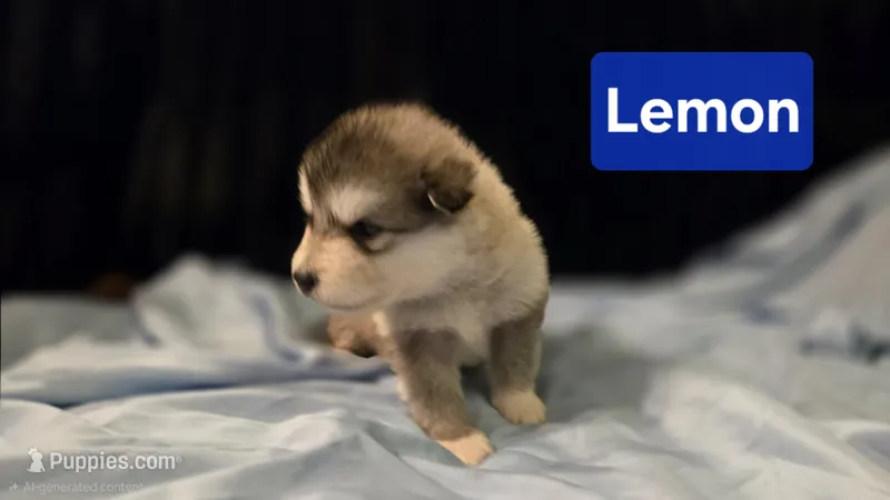 Lemon – Alaskan Malamute puppy for sale in Clovis, NM