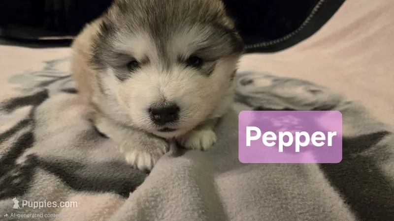 Pepper – Alaskan Malamute puppy for sale in Clovis, NM