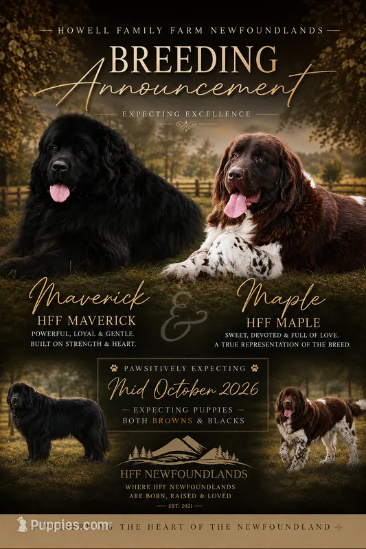 Due mid October – Newfoundland puppy for sale in Marshville, NC