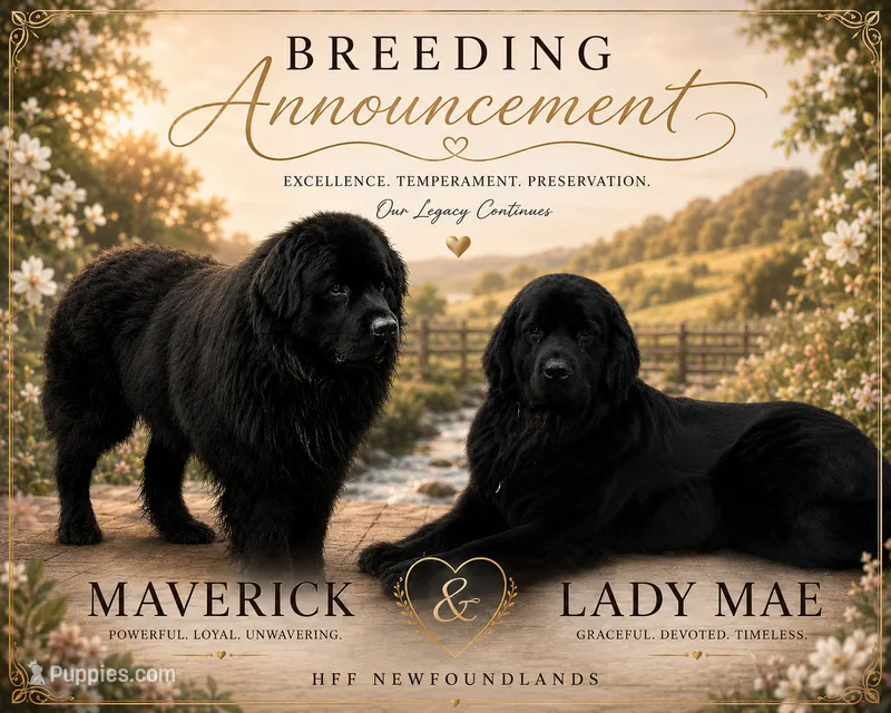 Due in September  – Newfoundland puppy for sale in Marshville, NC