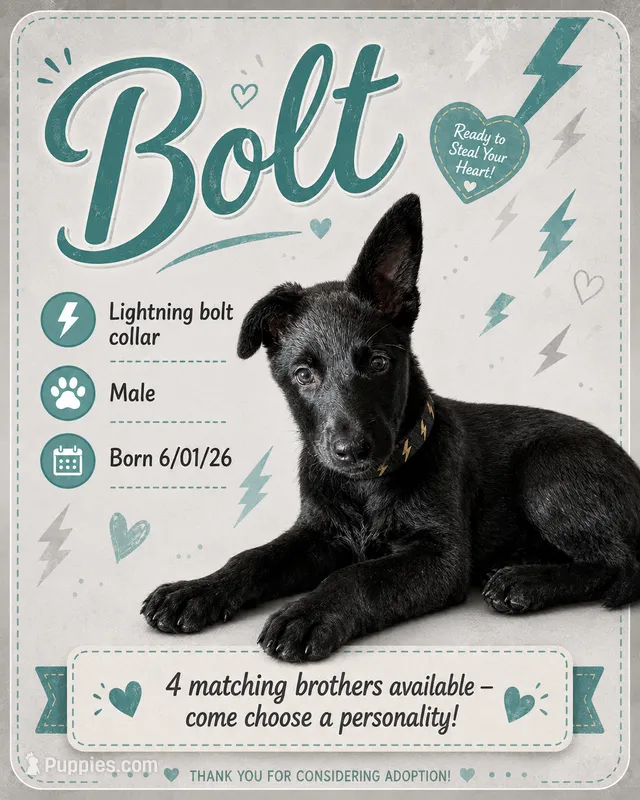 Bolt – Belgian Malinois, German Shepherd Dog puppy for sale in Big Lake, MN