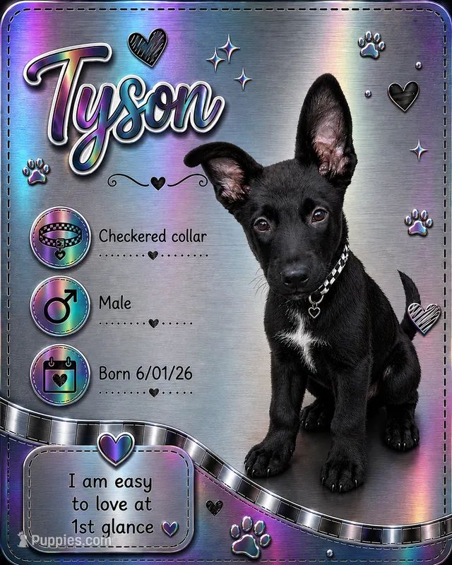 Tyson  – Belgian Malinois, German Shepherd Dog puppy for sale in Big Lake, MN