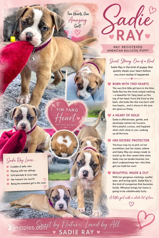 Sadie Ray – American Bulldog puppy for sale in Mcdonough, GA