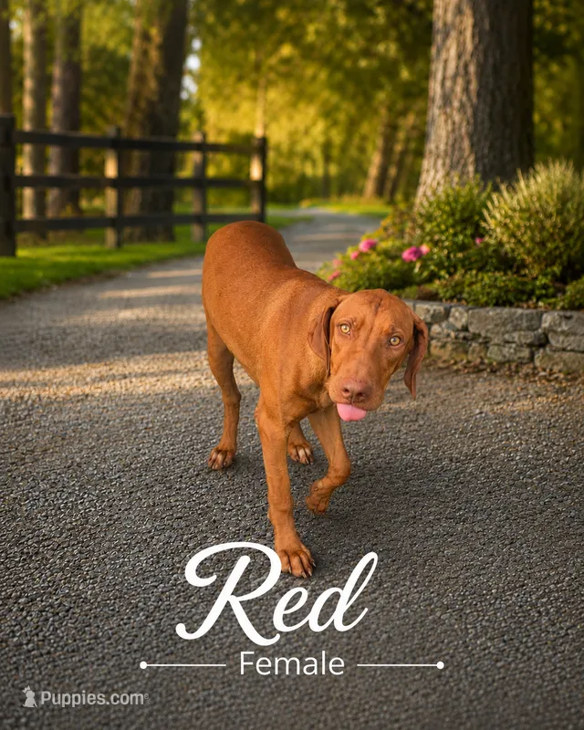 Red Liver Nosed Female – Rhodesian Ridgeback puppy for sale in Baytown, TX
