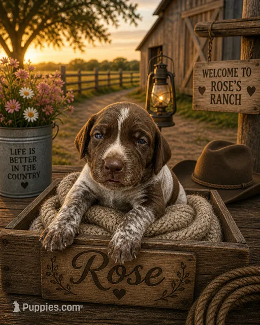 Rose – German Shorthaired Pointer puppy for sale in Banning, CA