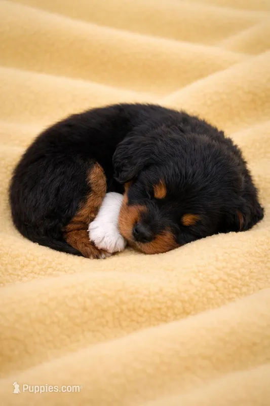 Yellow  – Bernedoodle puppy for sale in Bedford, IN