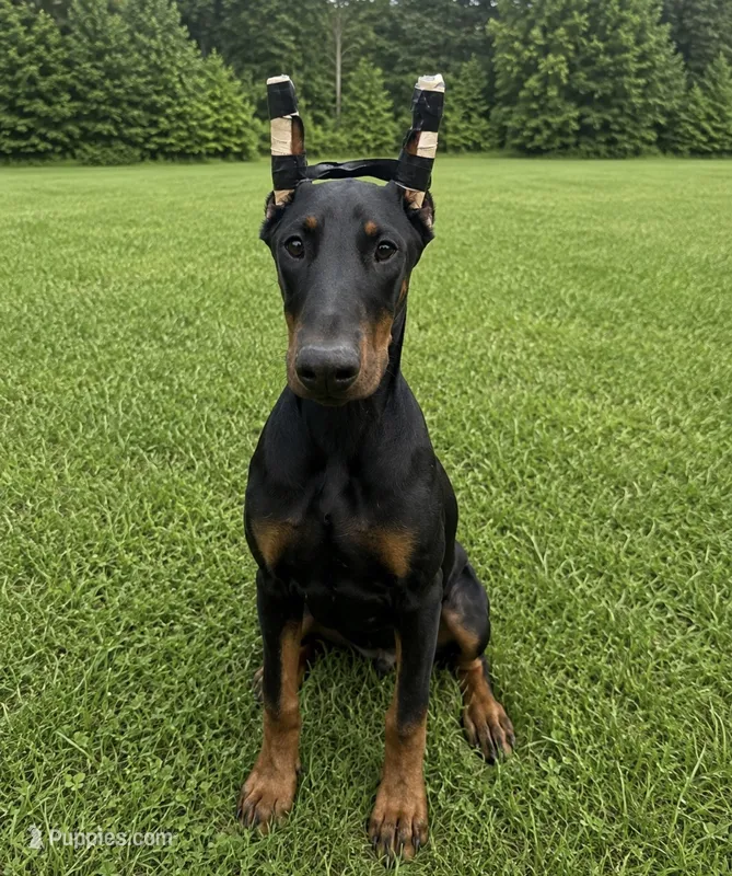 Penny  – Doberman Pinscher puppy for sale in Chickamauga, GA
