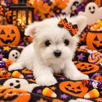AKC Noreene, a female Maltese for sale in Shawnee, OK – 5 of 5