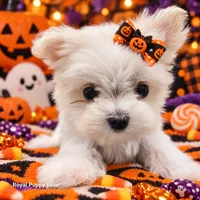 AKC Noreene, a female Maltese for sale in Shawnee, OK – 1 of 5