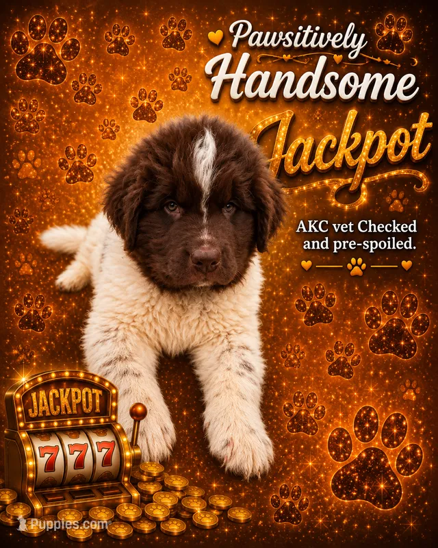 Jackpot – Newfoundland puppy for sale in North Manchester, IN
