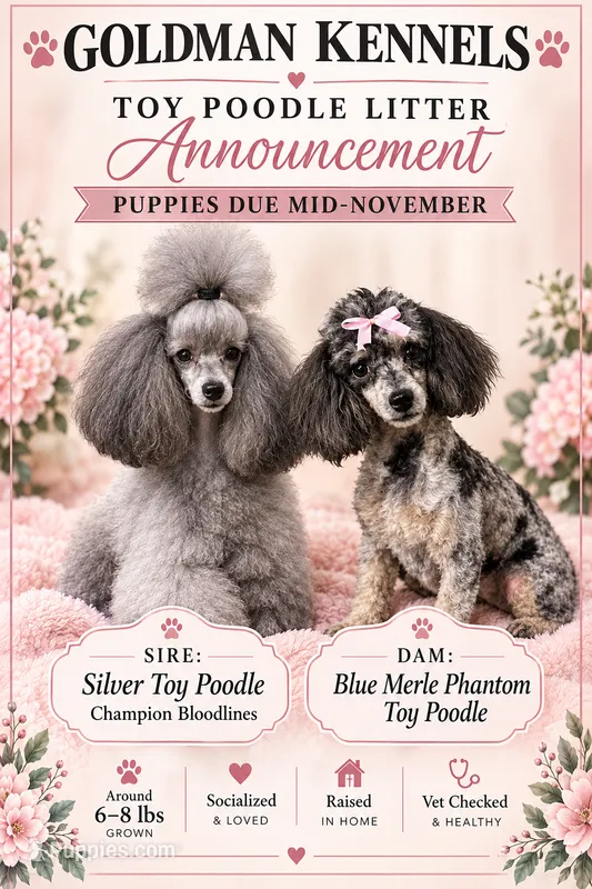 Phantoms- Phatom Carriers / Ready by Christmas, a  Poodle - Toy  for sale in Mobile, AL – 1 of 1