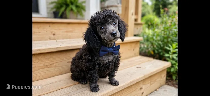 Wes Blue/gray toy poodle – Poodle - Toy  puppy for sale in Southgate, MI