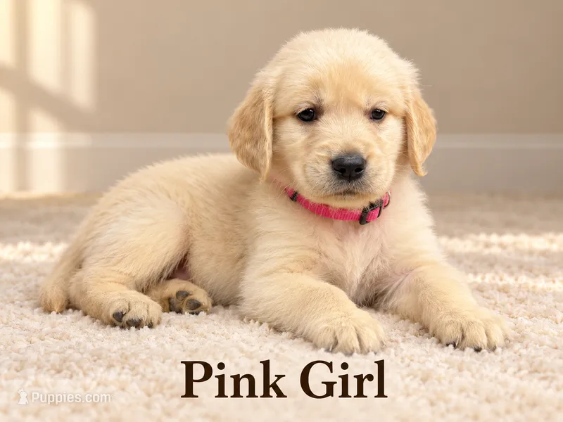 Pink Girl – Golden Retriever puppy for sale in Toledo, OH