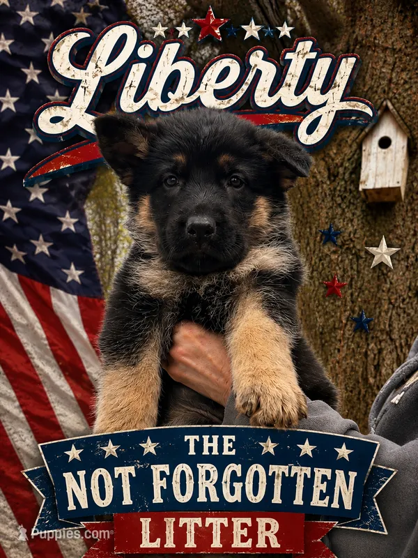 Liberty, a female German Shepherd Dog for sale in Fort Wayne, IN – 1 of 8