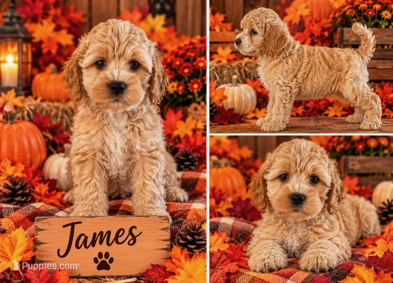 James – Cockapoo puppy for sale in Holton, IN