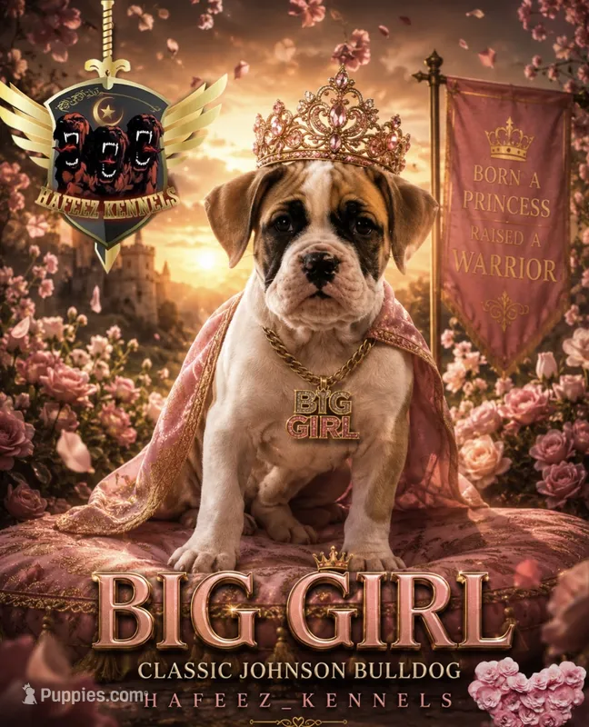 Big Girl  – American Bulldog puppy for sale in Houston, TX