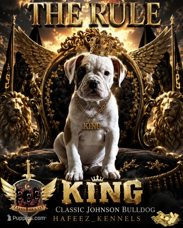 KING – American Bulldog puppy for sale in Houston, TX