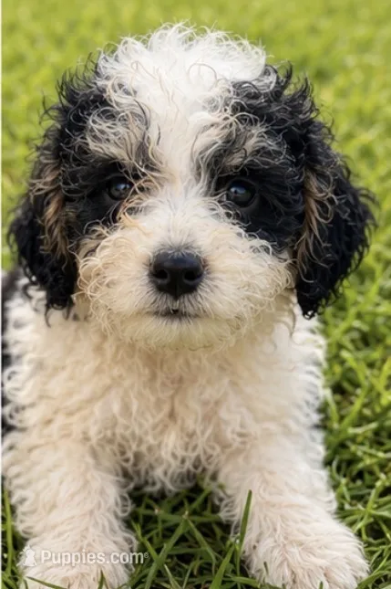 Dock  – Miniature Bernedoodle puppy for sale in Camden, MI