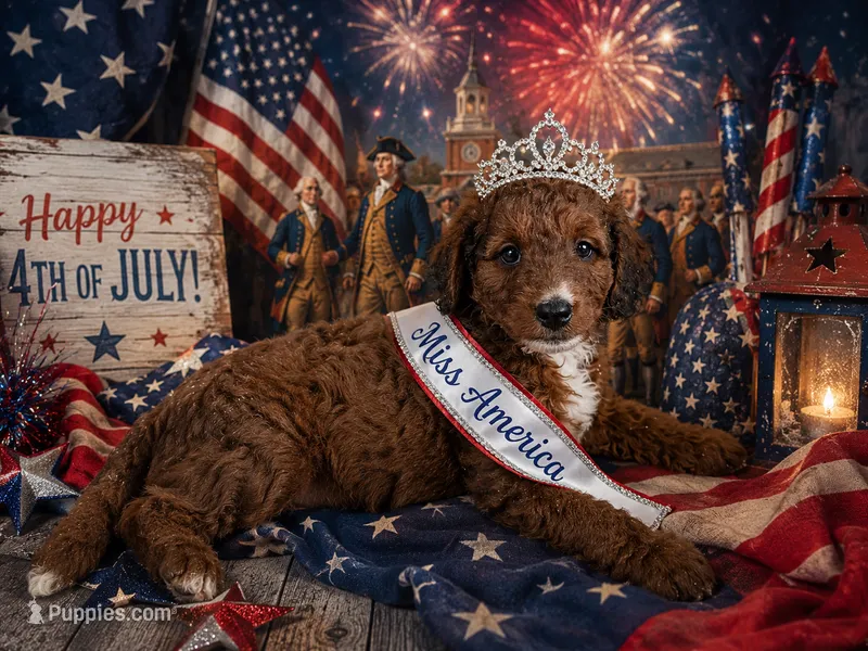 America – Miniature Bernedoodle puppy for sale in Daytona Beach, FL