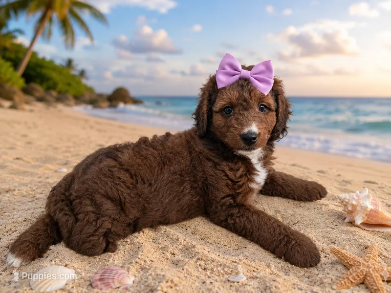 America – Miniature Bernedoodle puppy for sale in Daytona Beach, FL