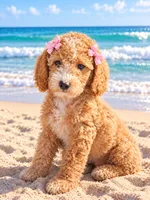 Allspice, a female Miniature Goldendoodle for sale in Daytona Beach, FL – 1 of 6