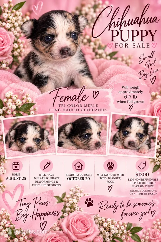 LH Chihuahua – Chihuahua puppy for sale in Clinton Township, MI