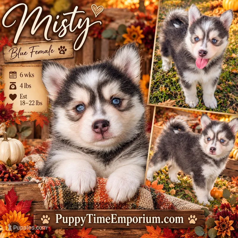 Misty  – Pomsky puppy for sale in Spring Hill, FL