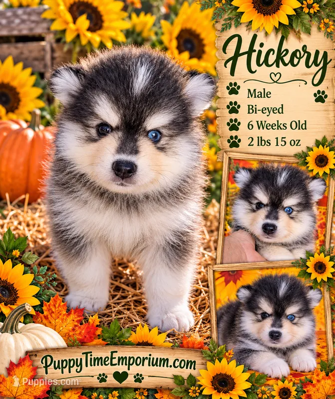 Hickory – Pomsky puppy for sale in Spring Hill, FL