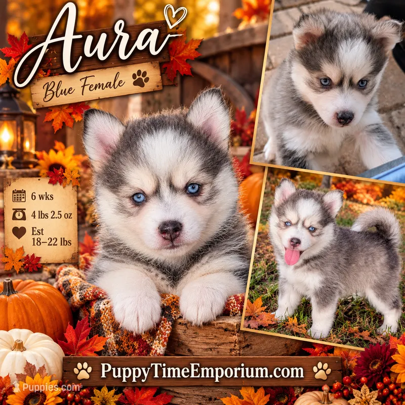 Aura – Pomsky puppy for sale in Spring Hill, FL