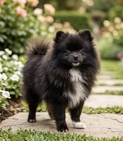 Sable, a female Pomeranian for sale in Los Angeles, CA – 3 of 10