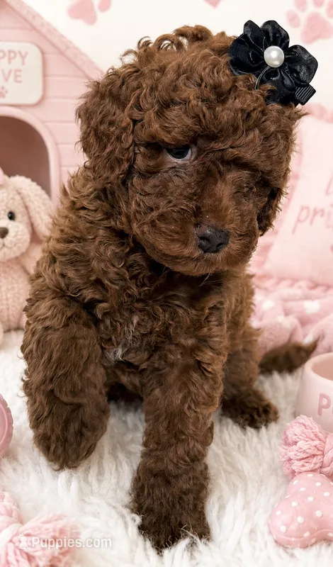 Chocolate  – Poodle - Miniature  puppy for sale in Martinez, CA