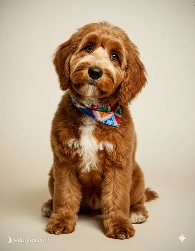 Red delicious  – Labradoodle puppy for sale in Anaheim, CA
