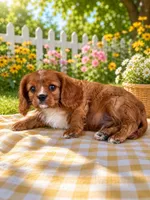 AKC Rusty, a male Cavalier King Charles Spaniel for sale in Mulberry, KS – 3 of 3