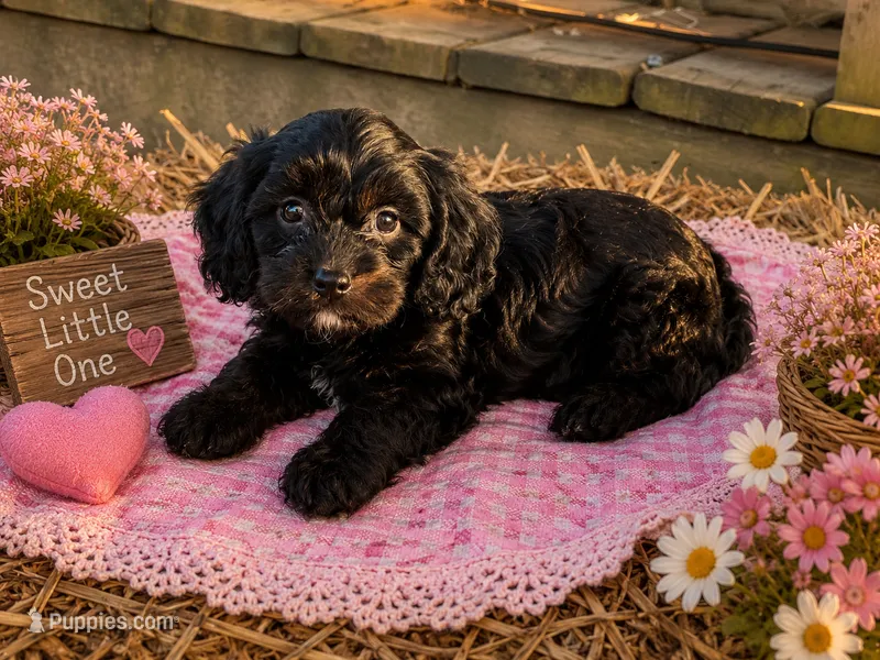 Duke  – Cavapoo puppy for sale in Mulberry, KS