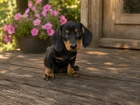 Zane , a male Miniature Dachshund for sale in Mulberry, KS – 2 of 3