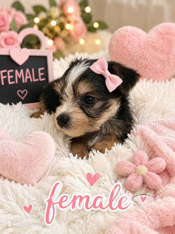 Shirley girl 4 – French Bulldog, Yorkshire Terrier puppy for sale in Huddleston, VA