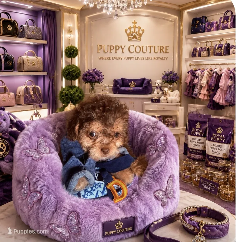 🧸Rare Phantom Tiny  Denim 🐾 – Poodle - Toy  puppy for sale in New York City, NY