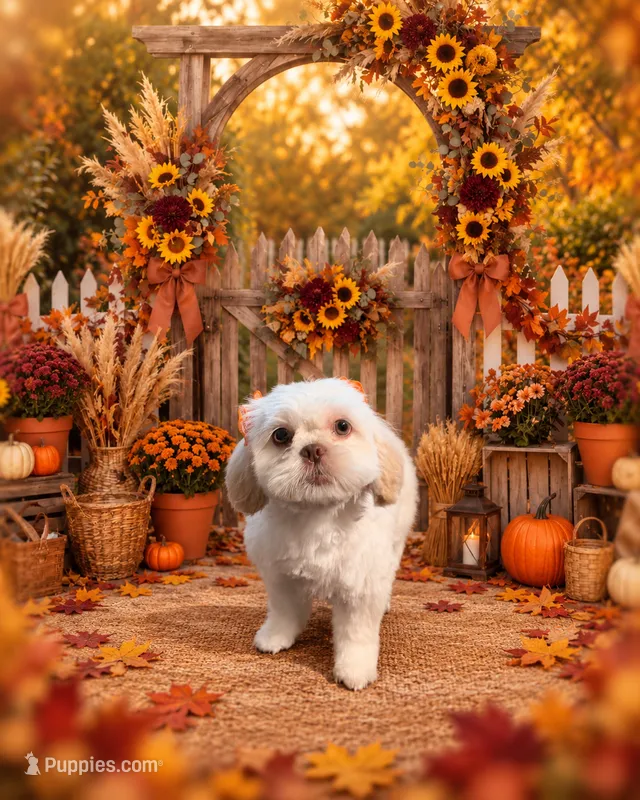 Whitey – Shih Tzu puppy for sale in Inman, SC